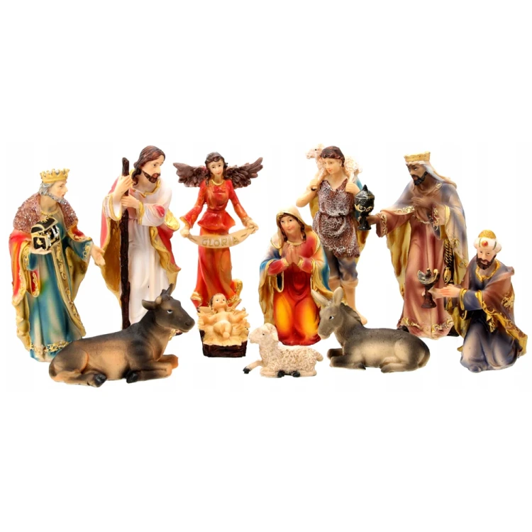 Figury do szopki 15 cm - zestaw 11 figur