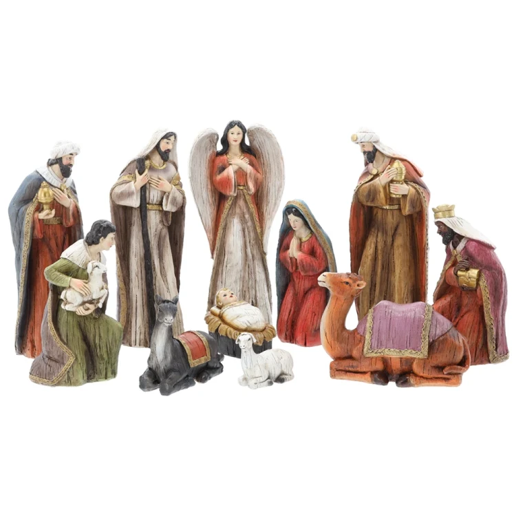 Figury do szopki 40 cm - zestaw 11 figur