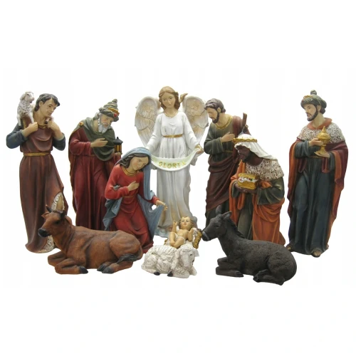 Figury do szopki 41 cm - zestaw 11 figur