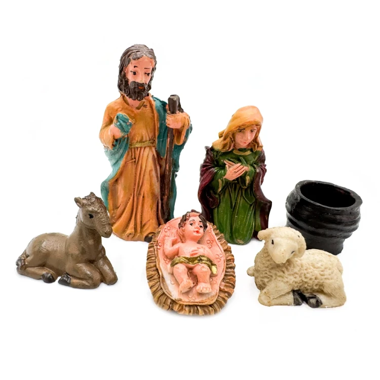 Figury do szopki 5 cm - zestaw 5 figurek