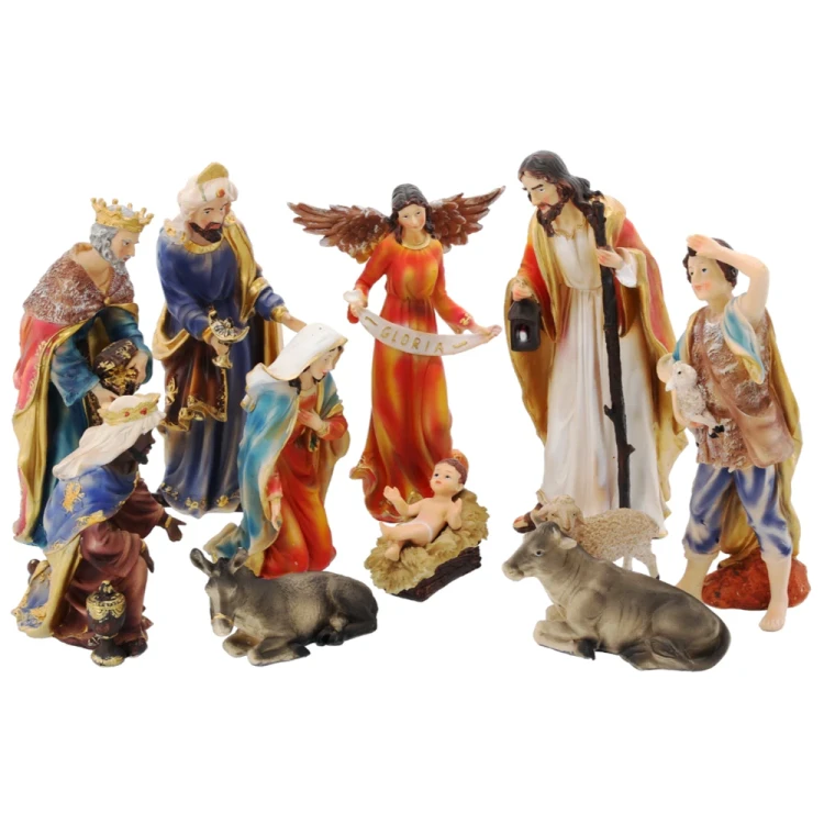 Figury do szopki 31 cm - zestaw 11 figur