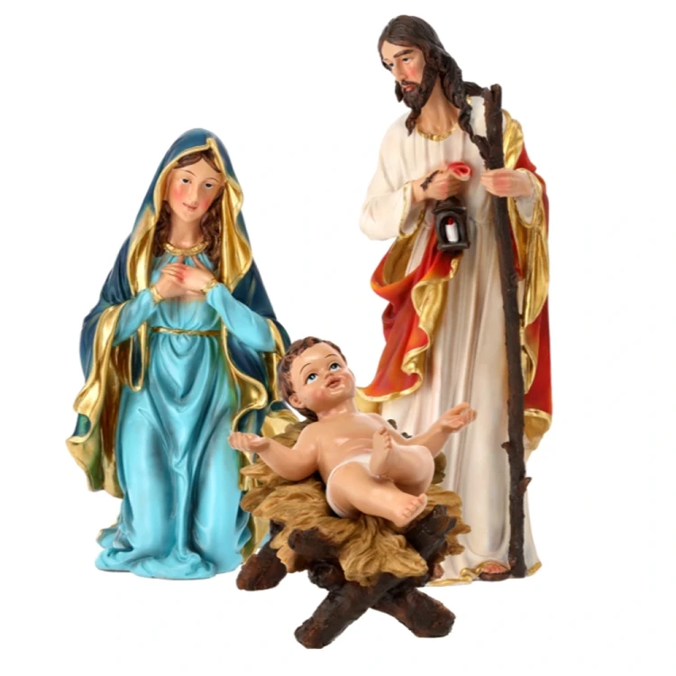 Święta Rodzina 60 cm - zestaw 3 figur