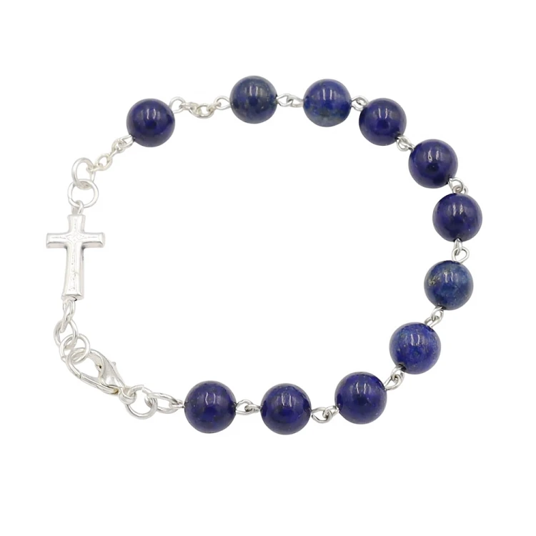 Bransoletka lapis lazuli 8 mm