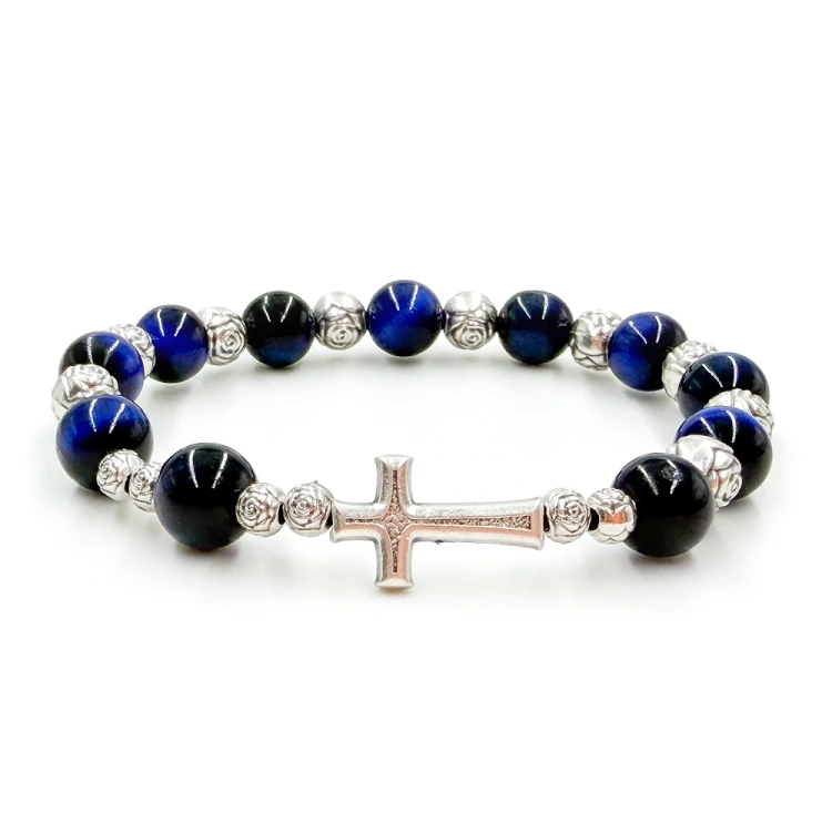 Bransoletka z niebieskiego tygrysiego oka