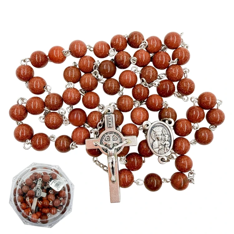 Różaniec z naturalnego piasku pustyni