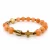 Bransoletka z agatu pomarańczowego z krzyżem