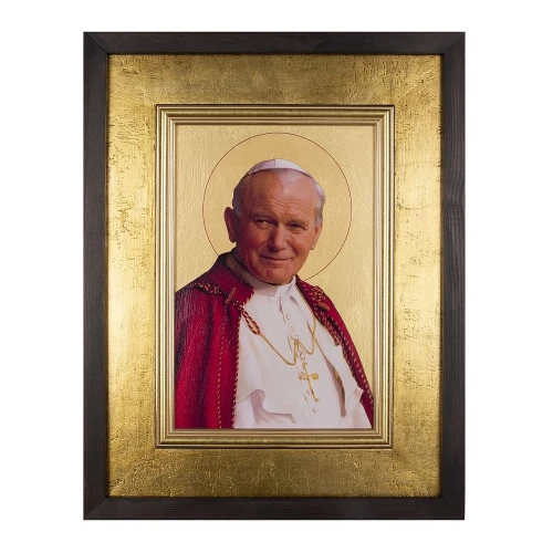 Obraz Ikona Święty Jan Paweł II w ramie