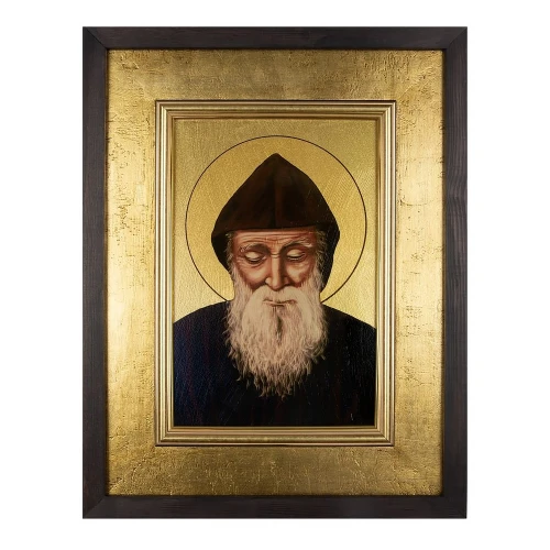 Obraz Ikona Święty Charbel w ramie