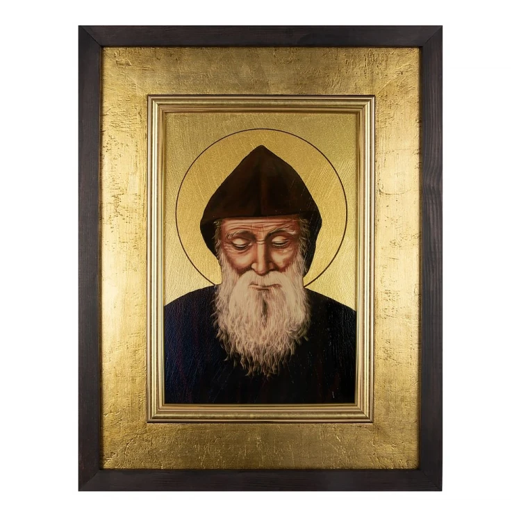 Obraz Ikona Święty Charbel w ramie