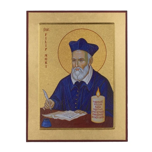 Ikona Święty Filip niebieska
