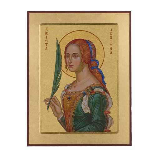 Ikona Święta Justyna