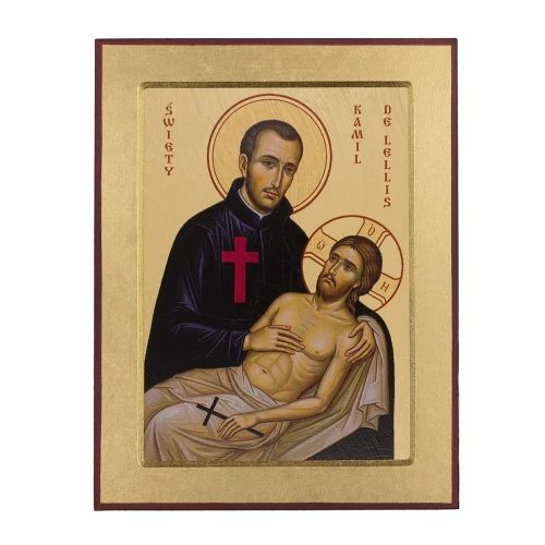 Ikona Święty Kamil
