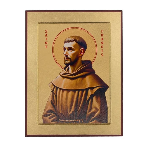 Ikona Święty Franciszek 18 x 23 cm