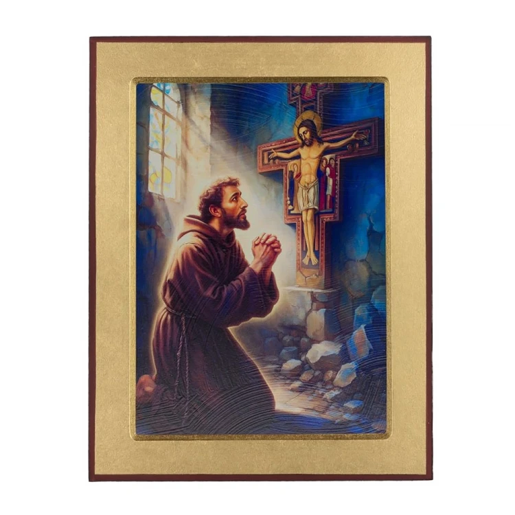 Ikona Święty Franciszek modlący się