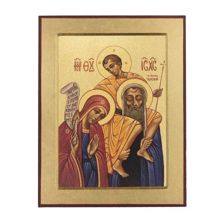 Ikona Świętej Rodziny 18 x 23 cm