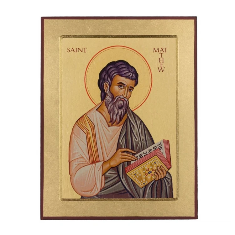 Ikona Święty Mateusz 18 x 23 cm