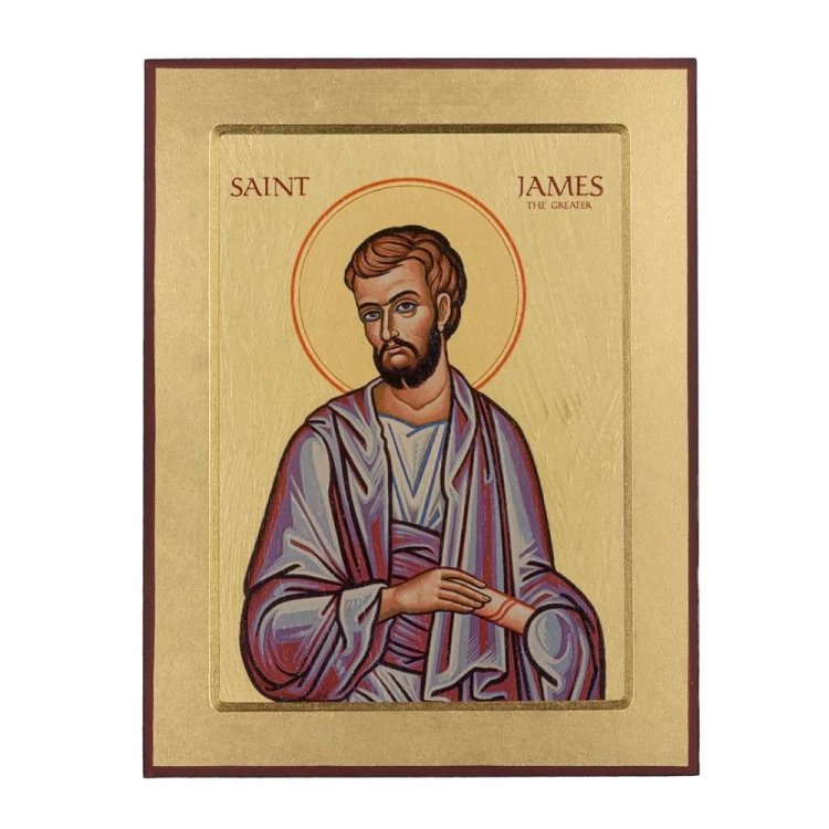 Ikona Święty Jan jasna