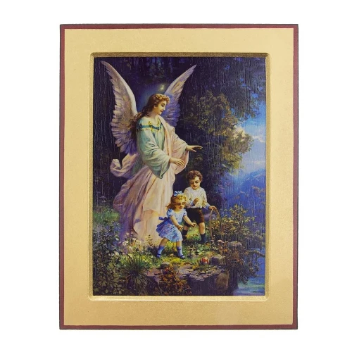 Ikona Anioł Stróż 18 x 23 cm