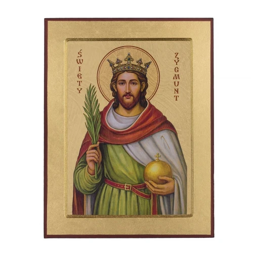 Ikona Święty Zygmunt