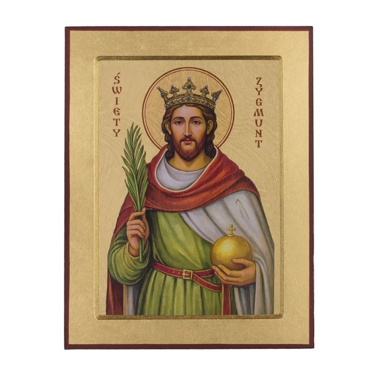 Ikona Święty Zygmunt