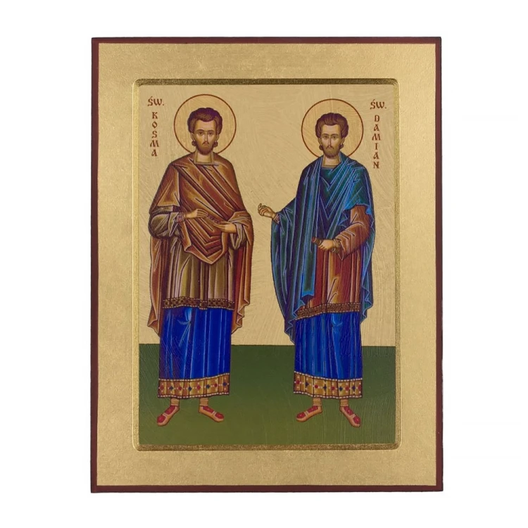 Ikona Święty Kosma i Święty Damian