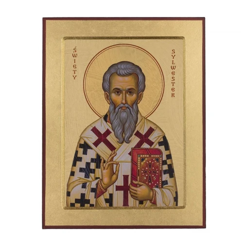 Ikona Święty Sylwester