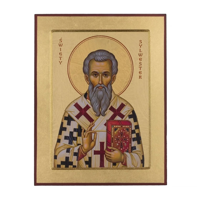 Ikona Święty Sylwester