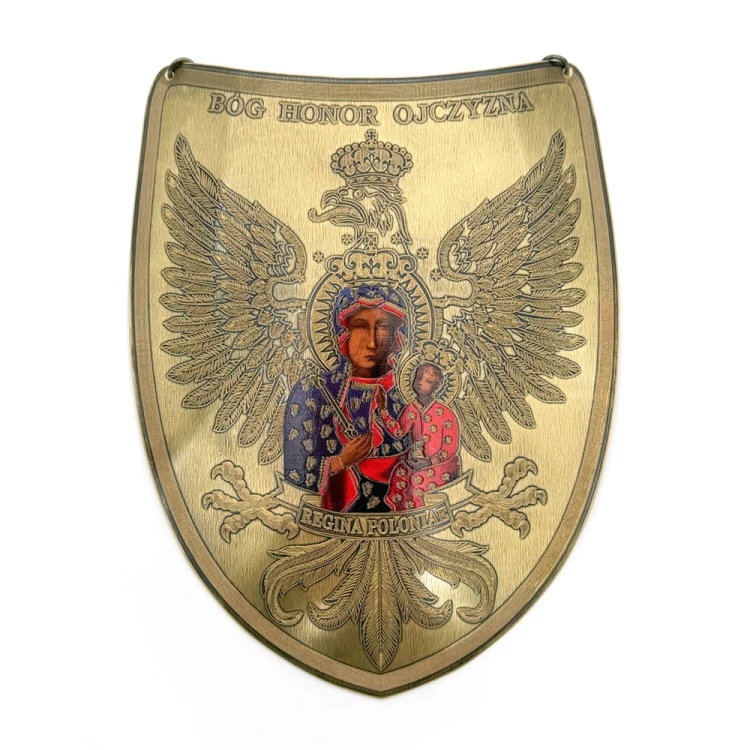 Ryngraf Matka Boska Częstochowska z orłem