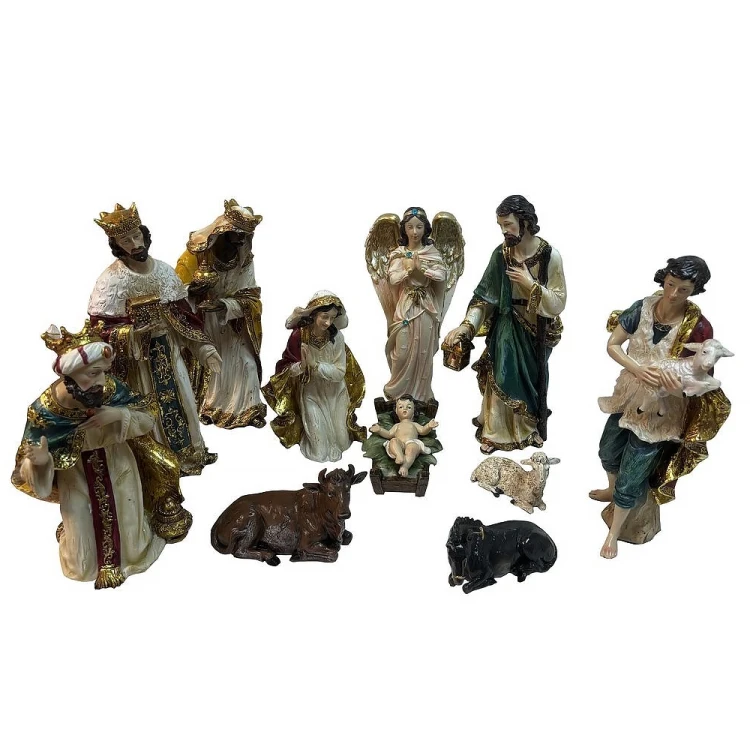 Figury do szopki 36 cm - zestaw 11 figur