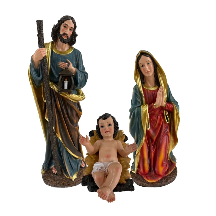 Święta Rodzina 125 cm - zestaw 3 figur