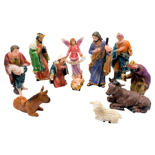 Figury do szopki 12 cm - zestaw 10 figur