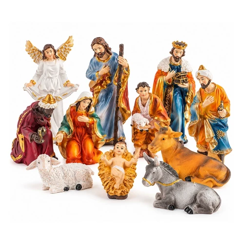 Figury do szopki 12 cm - zestaw 11 figur