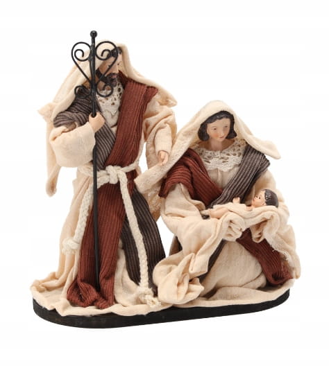 FIGURA BOŻONARODZENIOWA ŚWIĘTA RODZINA 20 CM
