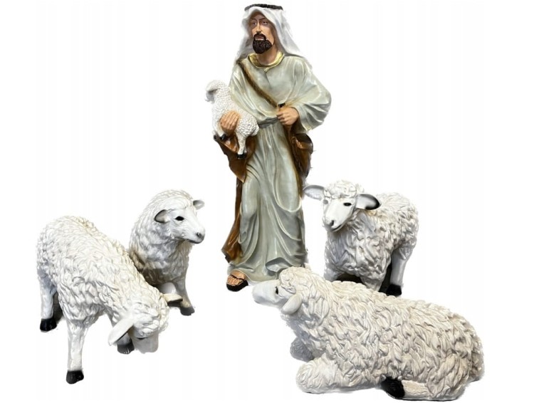 FIGURY DO SZOPKI BOŻONARODZENIOWEJ DUŻE 100 CM ZESTAW 15 FIGUR