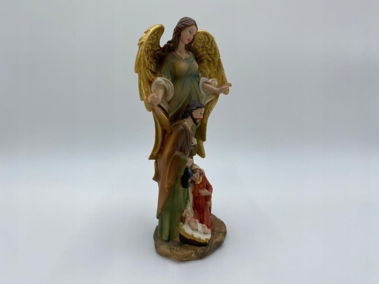 FIGURKA ŚWIĘTA RODZINA 20 CM ANIOŁ