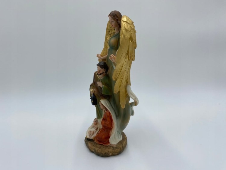 FIGURKA ŚWIĘTA RODZINA 20 CM ANIOŁ