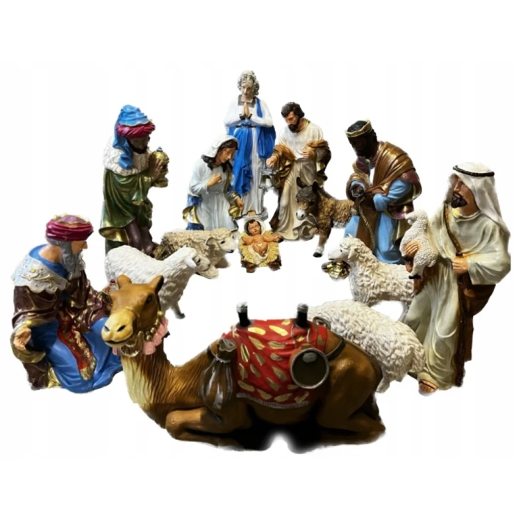 Figury do szopki 100 cm - zestaw 15 figur