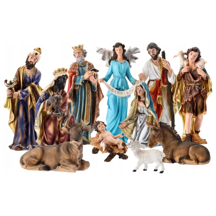 Figury do szopki 80 cm - zestaw 11 figur