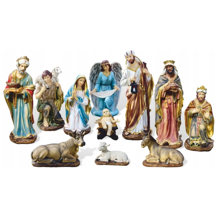 Figury do szopki 110 cm - zestaw 11 figur