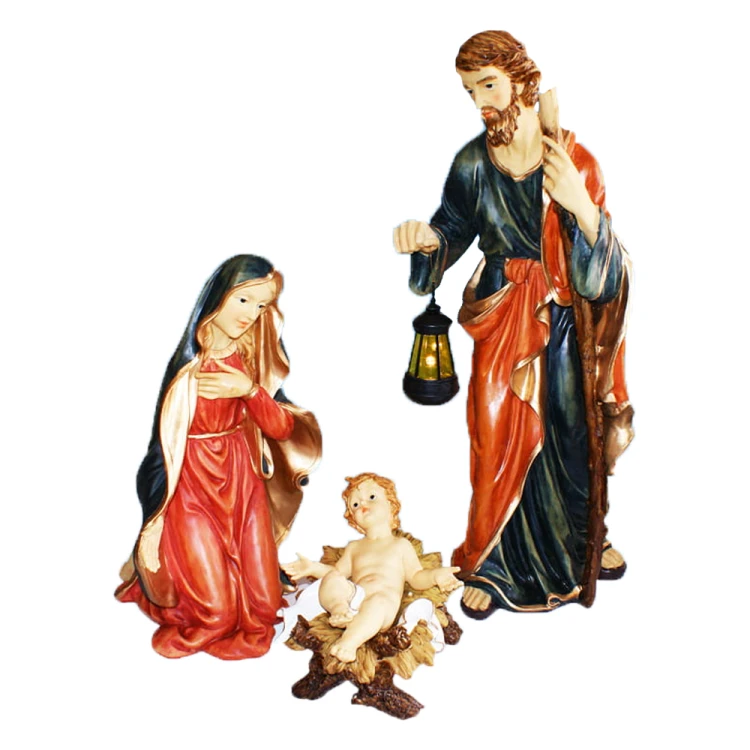 Święta Rodzina 76 cm - zestaw 3 figur