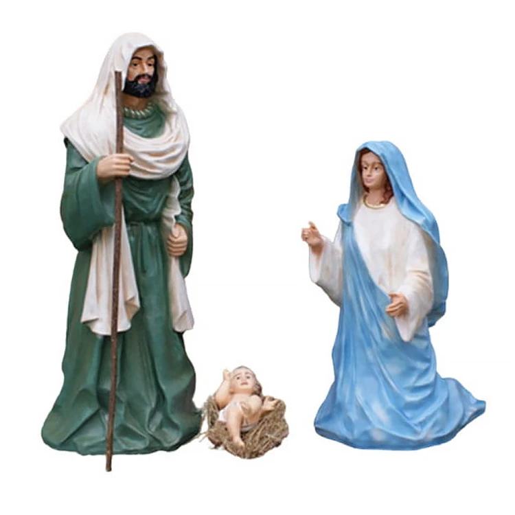 Święta Rodzina 130 cm - zestaw 3 figur