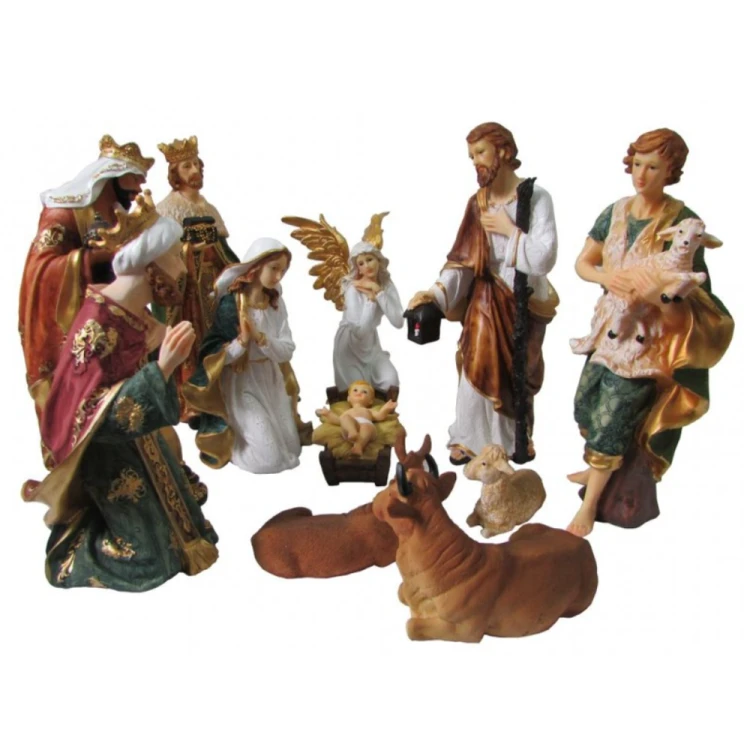 Figury do szopki 38 cm - zestaw 11 figur