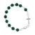 Bransoletka różaniec malachit