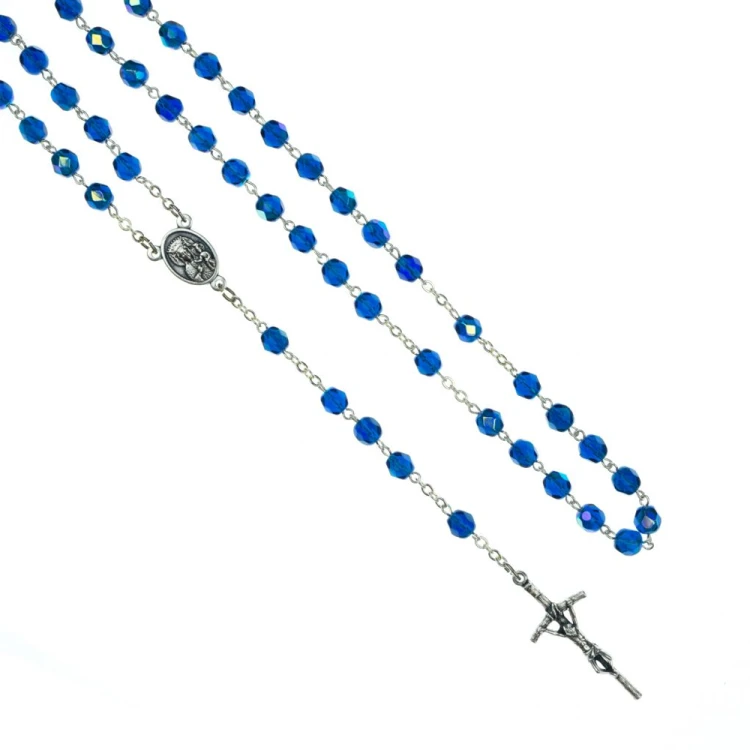 Różaniec ciemny niebieski