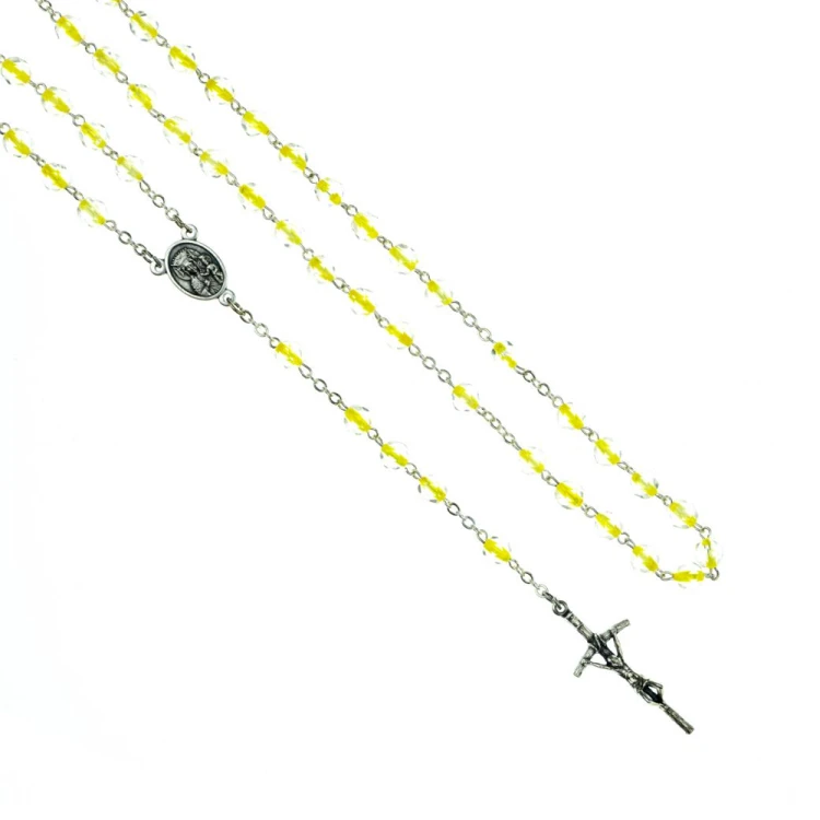 Różaniec żółta nitka