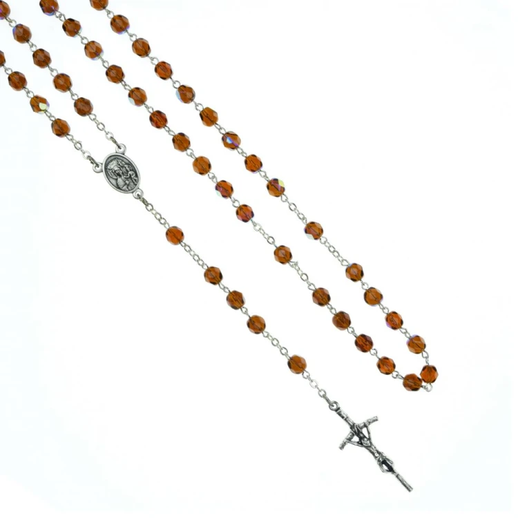 Różaniec brązowy