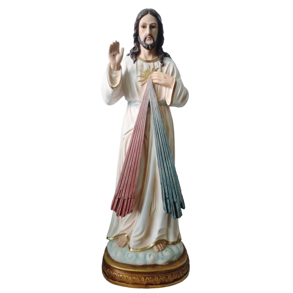 Jezus Miłosierny 100 cm - figura ze szklanymi oczami